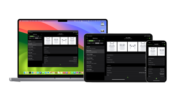 Bitlog WMS app in different devices