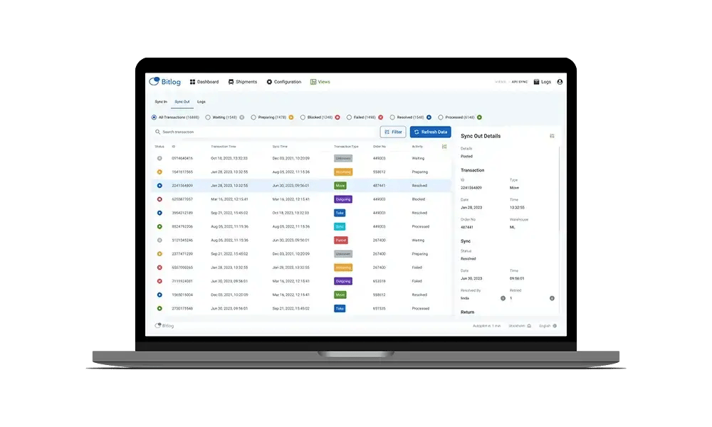 bitlog-wms-web-portal-integration-api