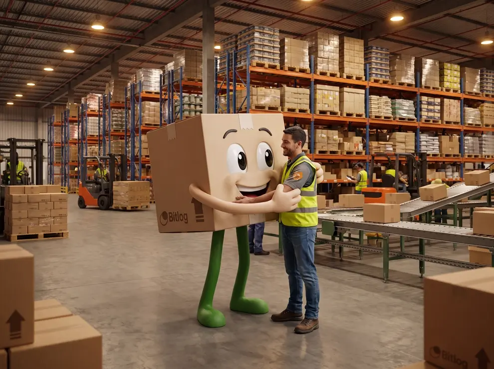 Parcello and warehouse picker